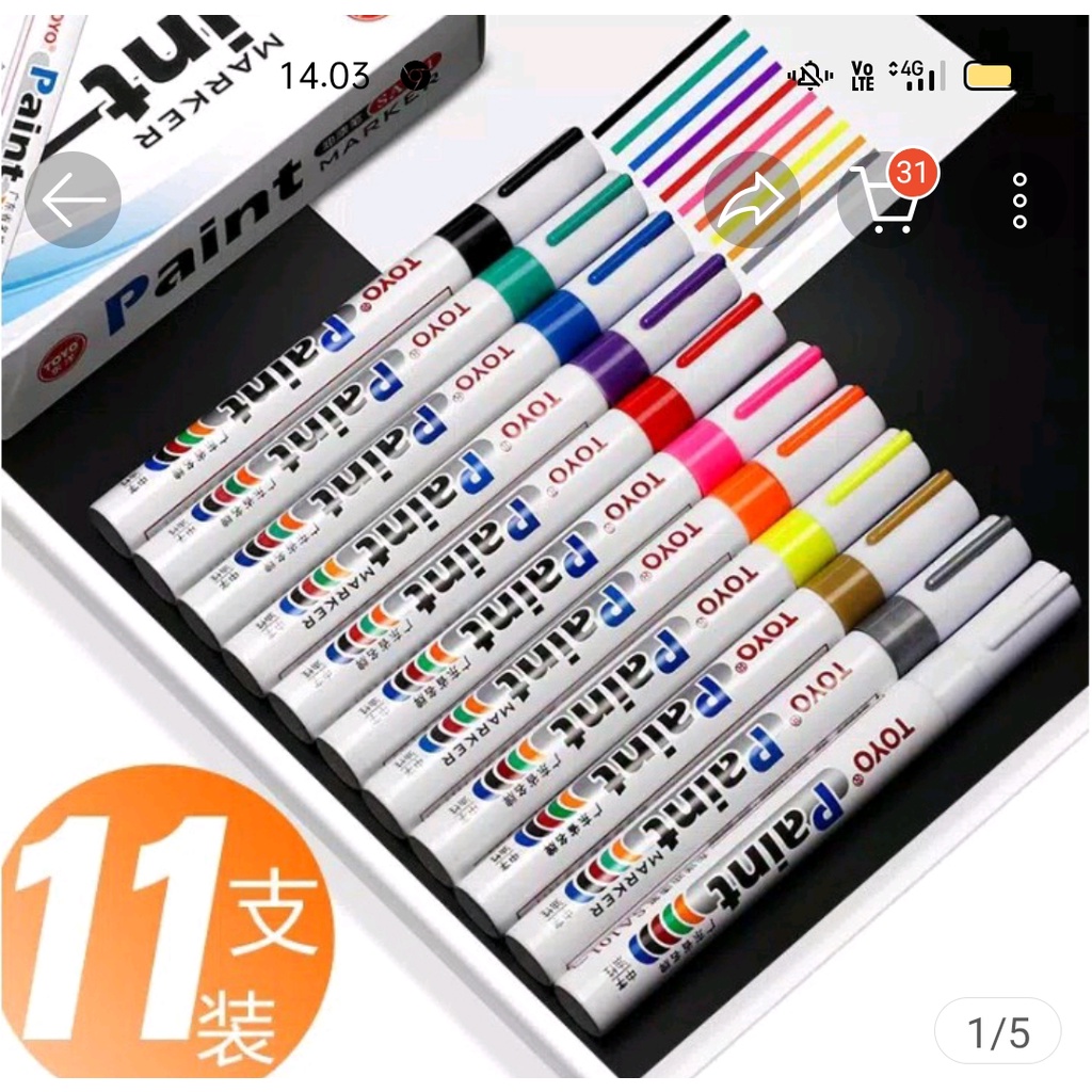 

SPIDOL BAN TOYO ORIGINAL SA-101 TOYO PAINT 8ML