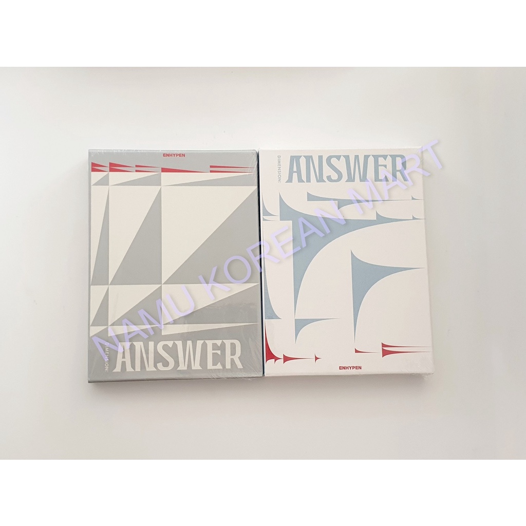 ALBUM ENHYPEN - DIMENSION: ANSWER [SEALED] ENHYPEN Repackage Album - DIMENSION : ANSWER