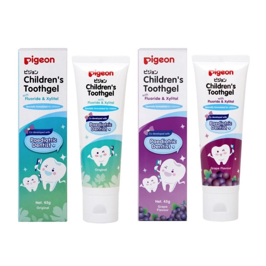 PIGEON CHILDREN'S TOOTHGEL WITH FLUORIDE &amp; XYLITOL
