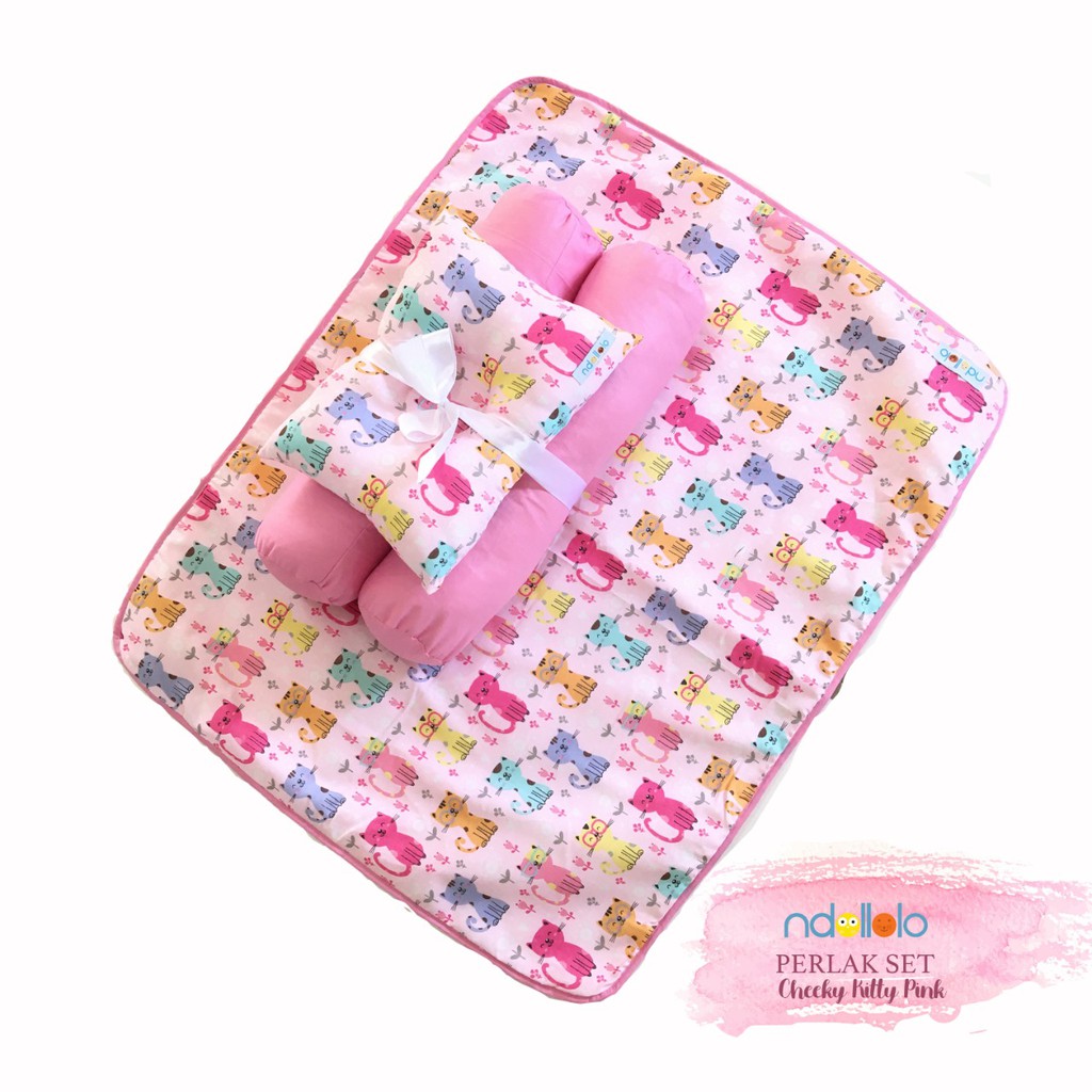 Perlak Bayi Alas Ompol Baby Waterproof Premium Jumbo 70x70 cm Gratis 1 Bantal Peyang 2 Guling By Ndollolo