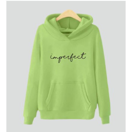 HOODIE WANITA IM PERFECT - ATASAN TEBAL TERLARIS