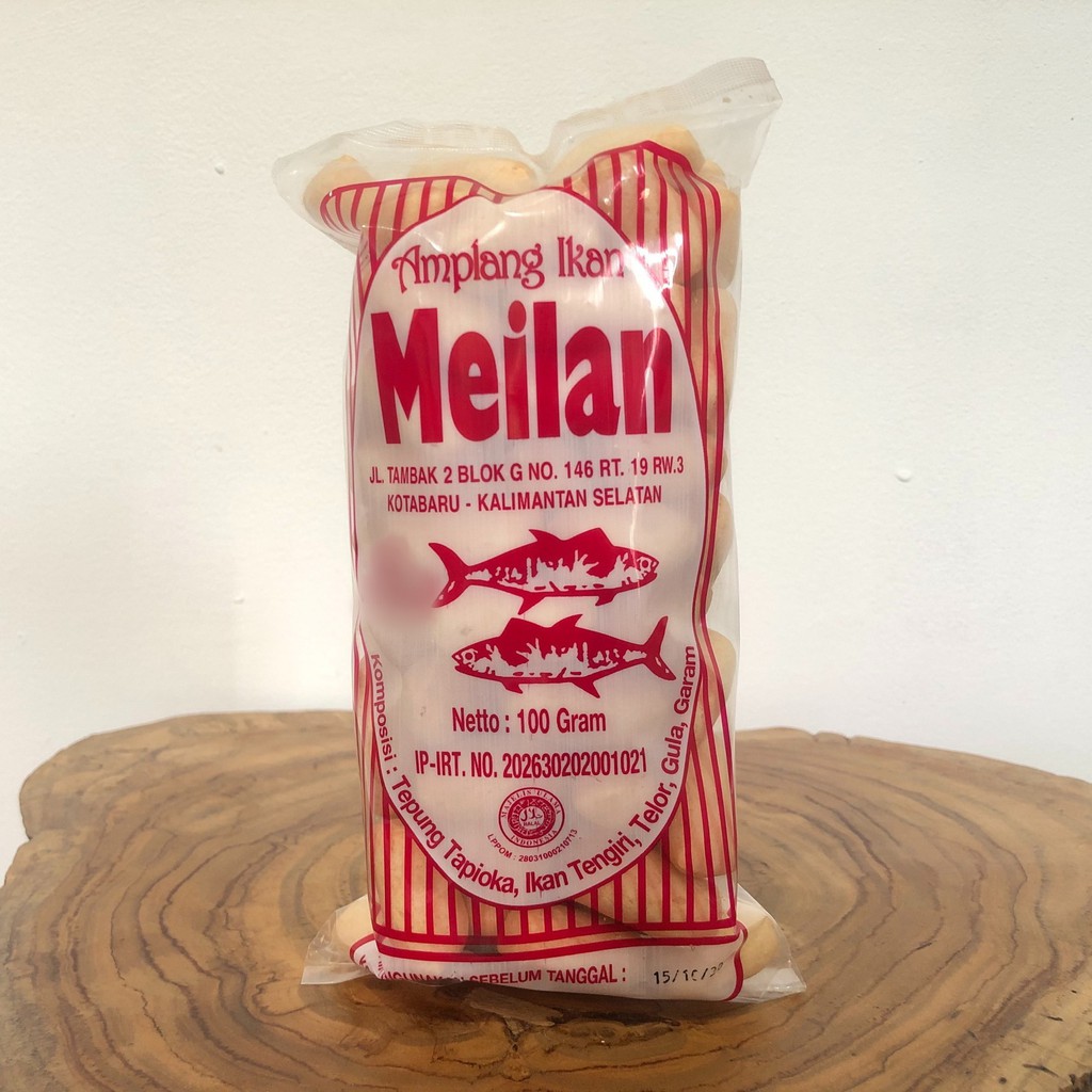 

Amplang Mei Lan, dari ikan tengiri, Lebih Enak, Khas Kalsel, 100 gr