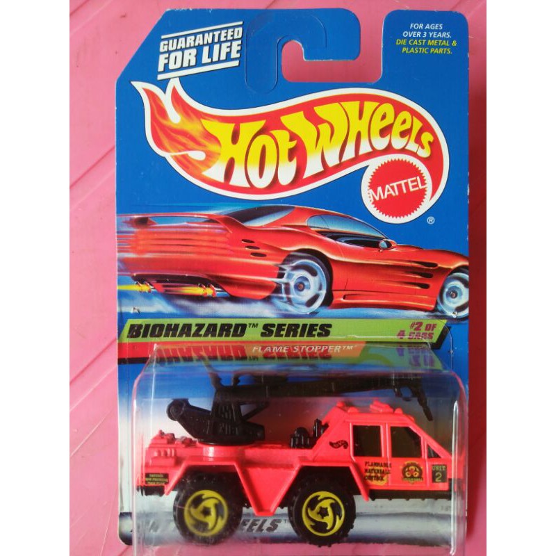 HOT WHEELS  FLAME STOPPER BIOHAZARD SERIES