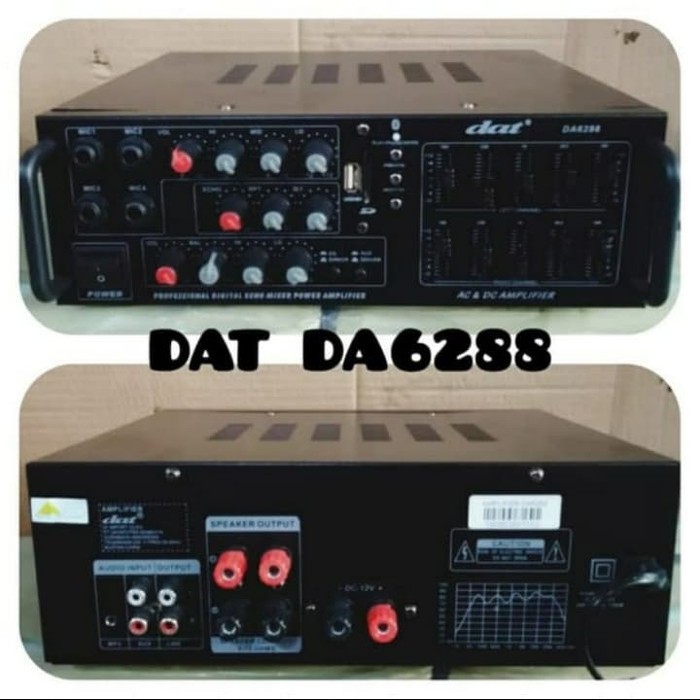 Power amplifier / amplifier 6288 dat