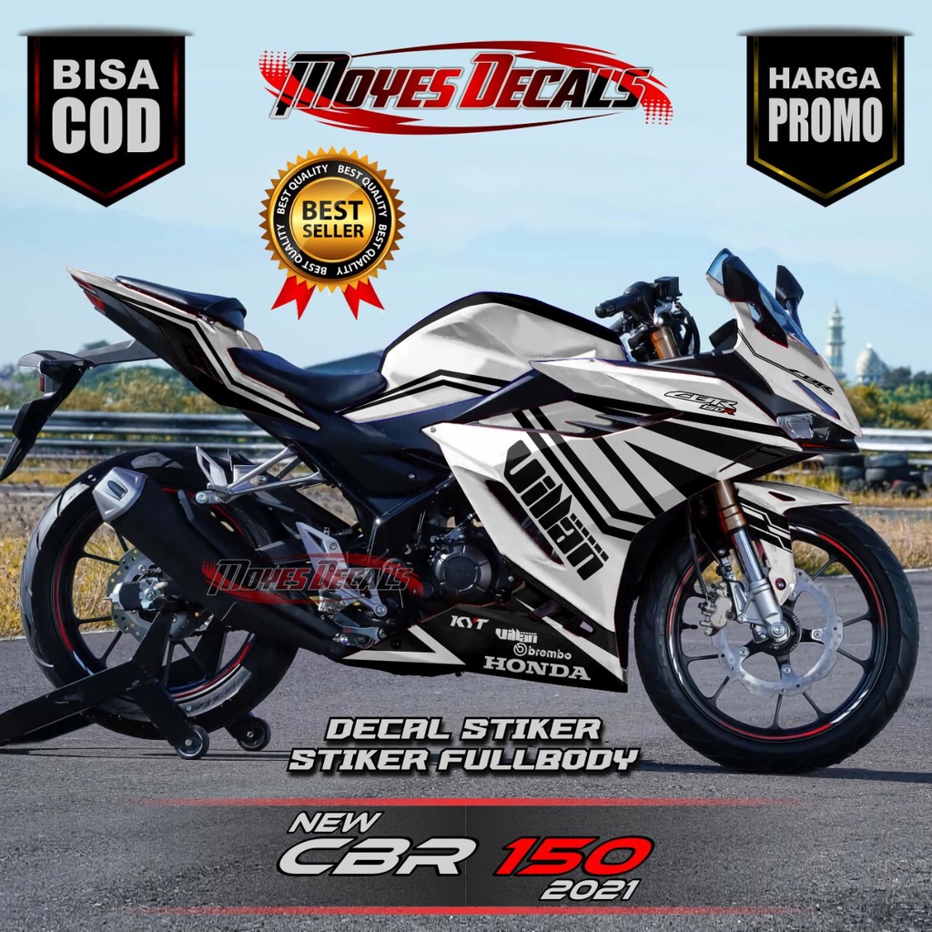 Terbaru - Decal Stiker Full Body CBR 150R 2021 Stiker Motor New CBR 150 2021 Terbaru Decal Fullbody