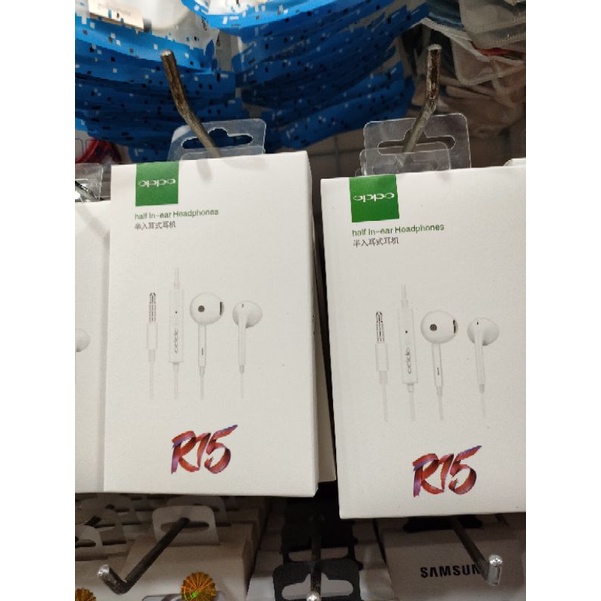 handset Handfree Oppo R15 Hf Oppo R15