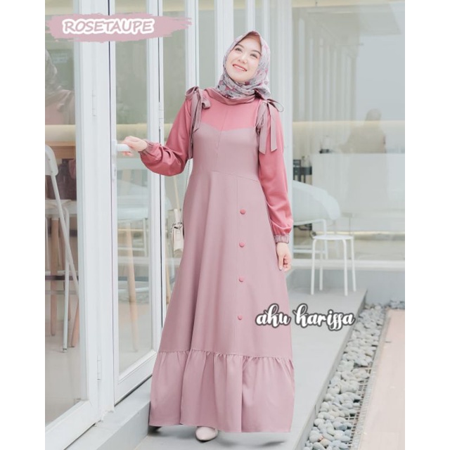 JAMIA DRESS // ORY AKU KARISSA // BAHAN ITY CREPE PREMIUM