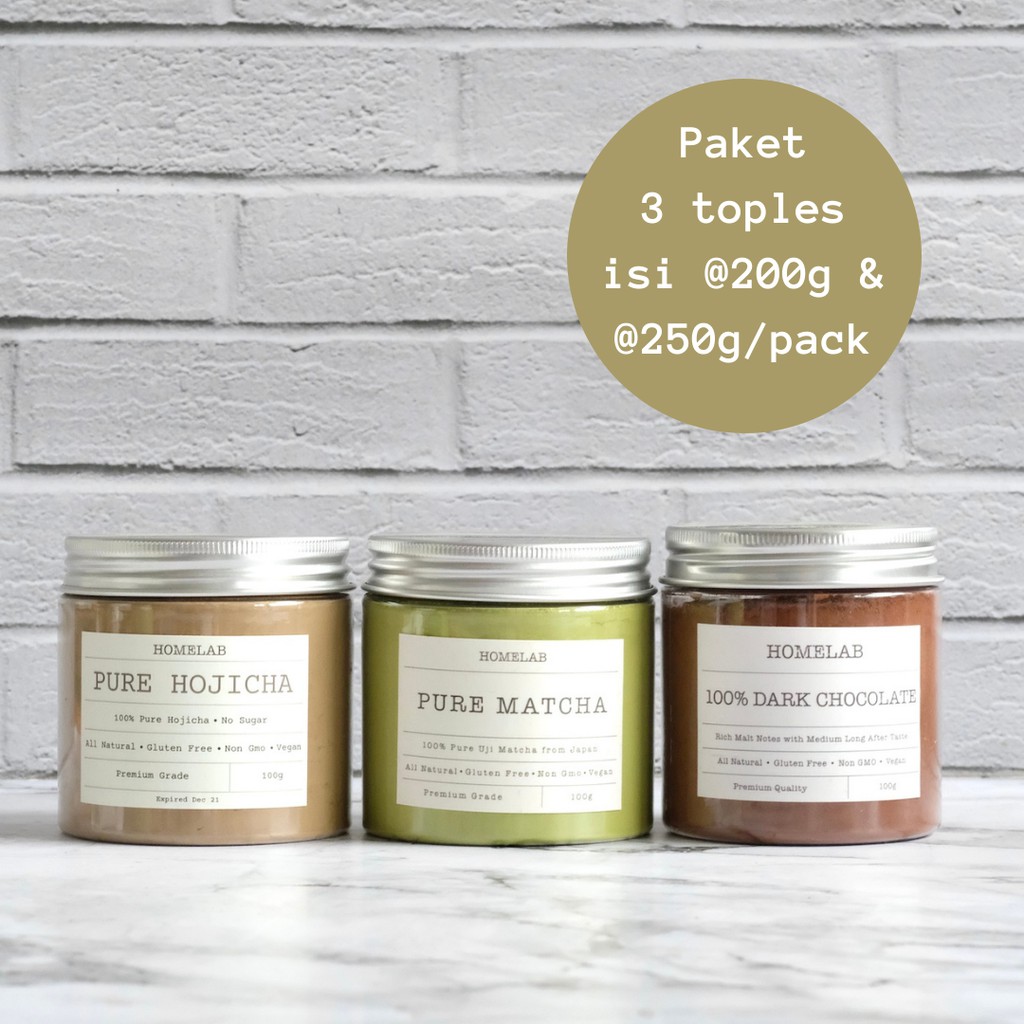 100% Pure Uji Matcha, 100% Pure Hojicha & 1..... 2