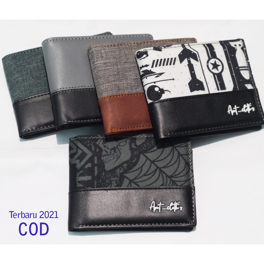 dompet pria murah lokal bahan kulit sintetis premium AMT C'Loths terbaru trending  2021