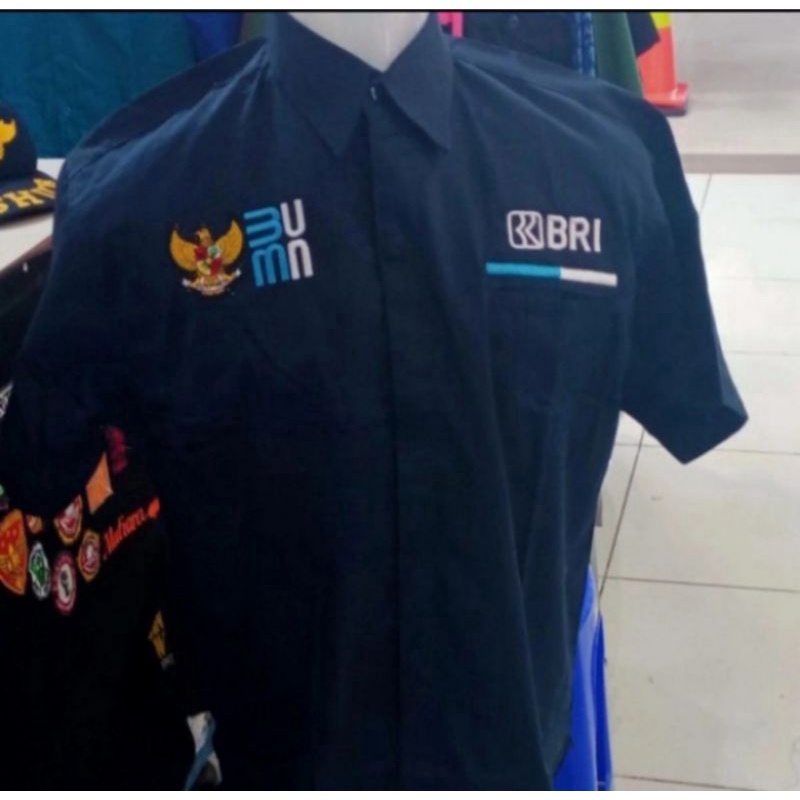 KEMEJA BUMN SERAGAM BUMN BANK BRI BAJU BUMN HEM BANK BRI.
