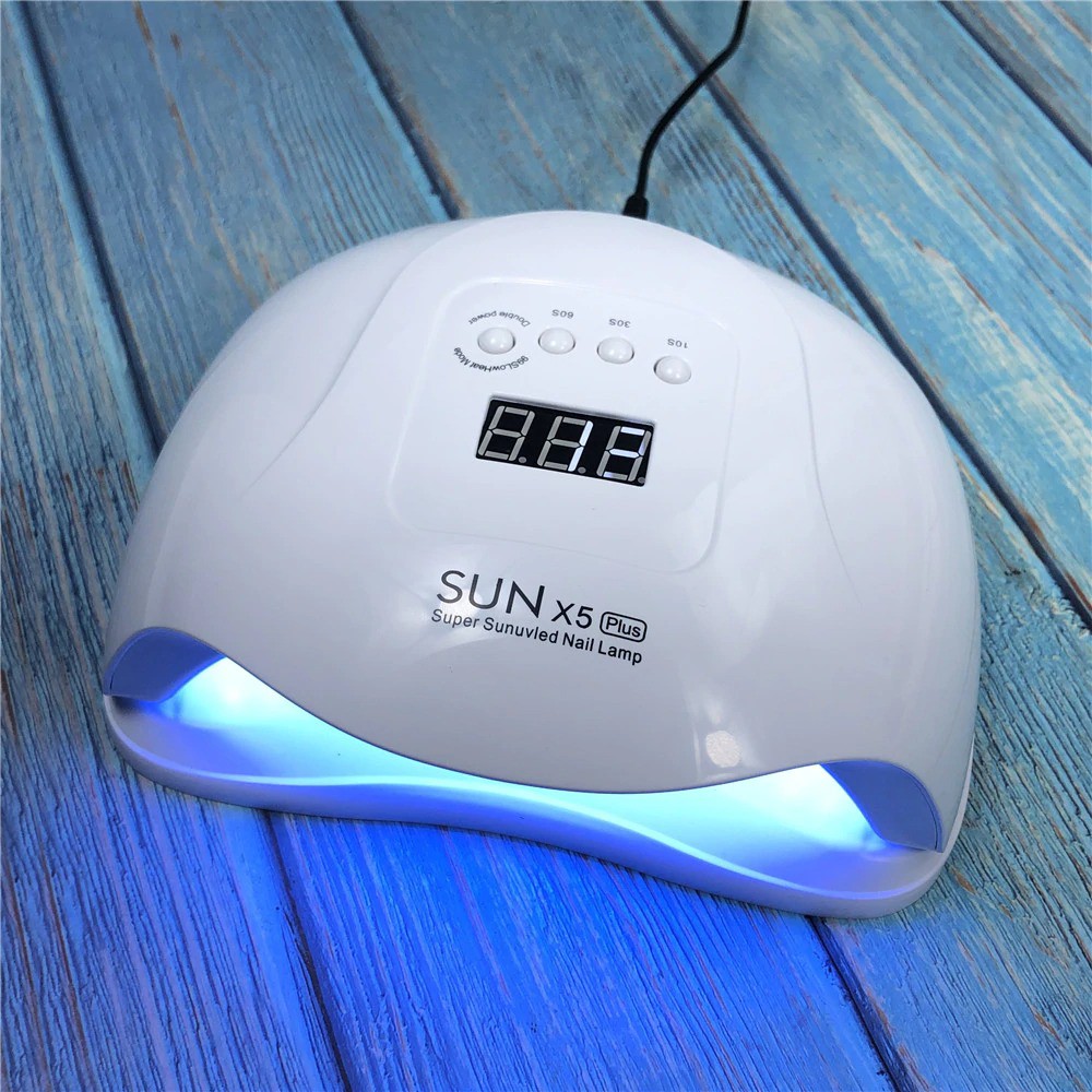 Bisa COD Alat Kecantikan Pengering Kutek Kuku UV LED Nail Dryer 36 LED 72W - RainSolid SUN-X5 Plus