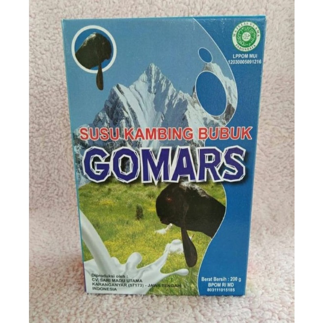 

Susu Kambing Bubuk Ettawa Gomars Original 200g