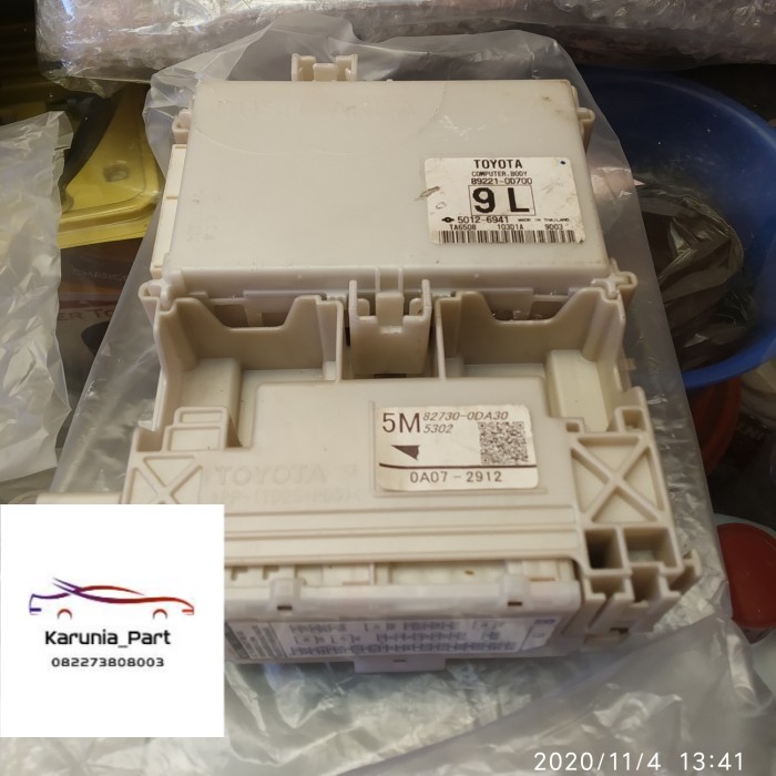 Fuse Box Sekring Sikring Toyota New Yaris Vios 82730-0DA30 1 Set