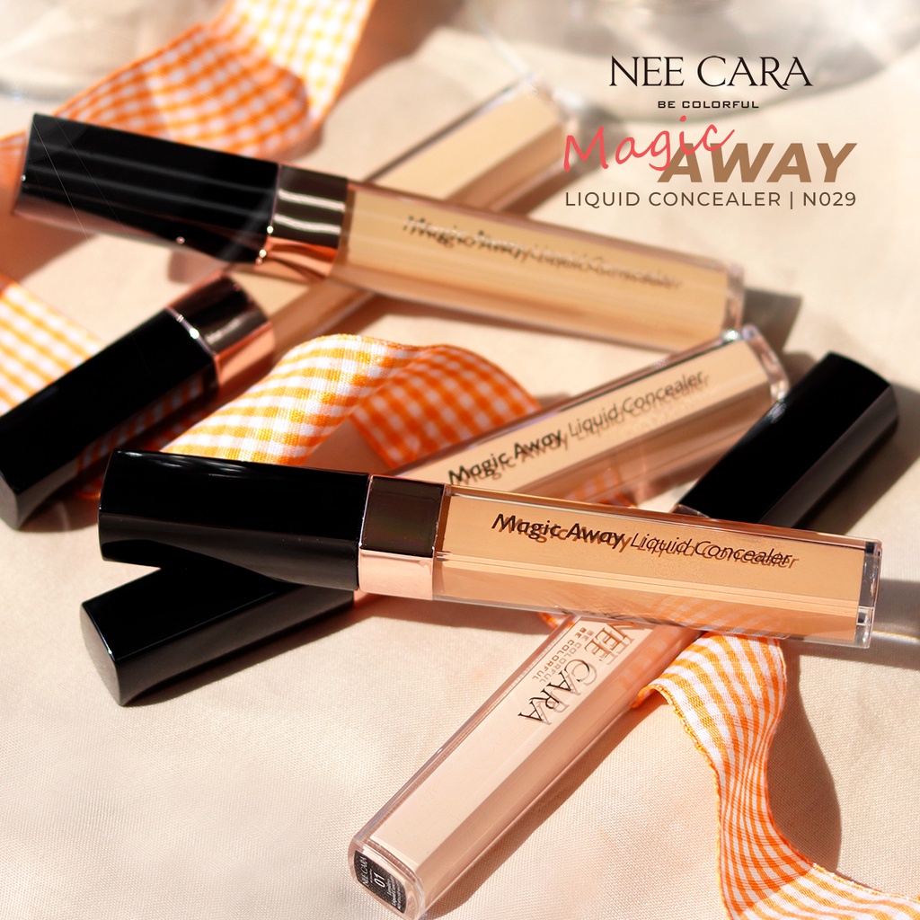 [TERMURAH] Nee Cara Magic Away Liquid Concealer N029 Tesktur Halus &amp; Lembut |Browit.id | Ready Stock