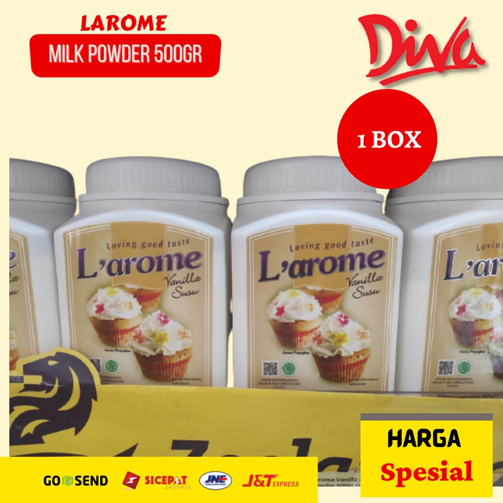 

[1 Karton] Larome Vanilla Milk Powder 500gr