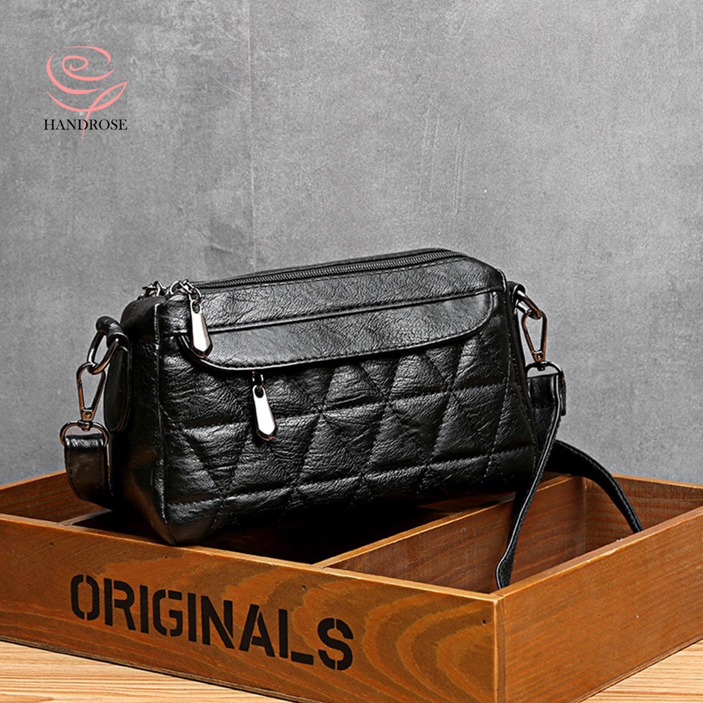 Handrose - Tas Wanita Terbaru / Tas Selempang Wanita / Tas Slempang Korea / Slingbag Wanita PU Leather HR 039