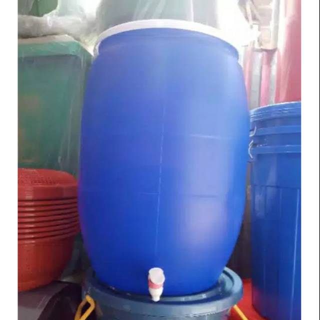 Tong Air 60 Liter + Kran Guci Tempat Cuci Tangan