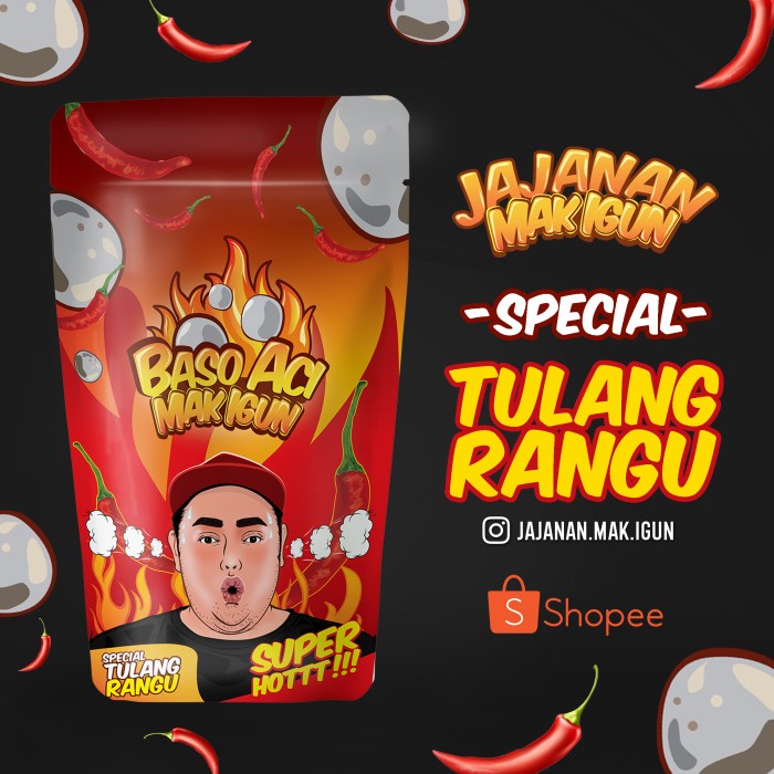 

BASO ACI MAK IGUN VIRAL SPECIAL TULANG RANGU - BARU