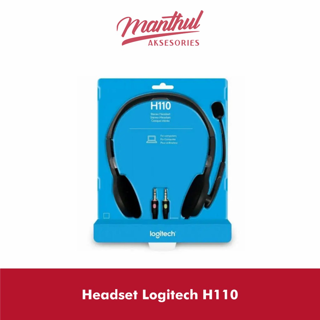 Headset Logitech H110 Stereo Headset