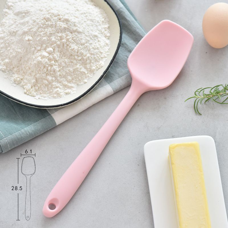 SPATULA SILICONE SENDOK BESAR FOOD GRADE TAHAN PANAS SENDOK SILIKON