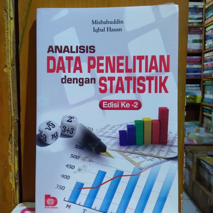 Jual Buku BUKU ANALISIS DATA PENELITIAN DENGAN STATISTIK Indonesia