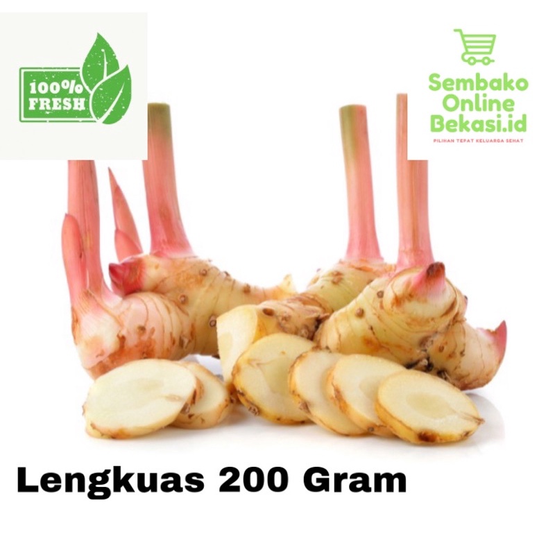 

Lengkuas Segar 200 Gram Bersih