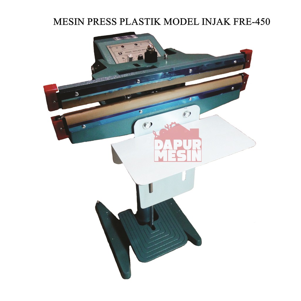 MESIN PRESS PLASTIK OSSEL& ALUMINIUM INJAK TYPE FRE450 SEALER INJAK
