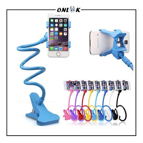 Jual Lazypod Clips Flexible Phone Holder Stand Model Jepit Penahan Hp Jepitan Narsis Penyangga