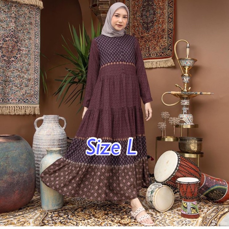 LATEEFA DRESS HEAVEN LIGHTS