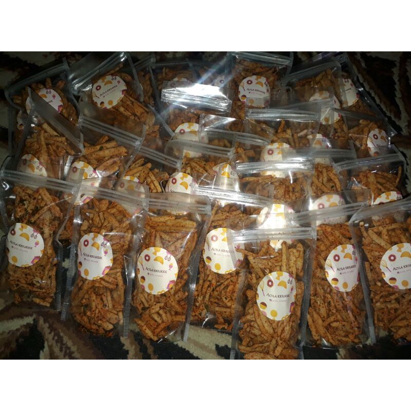 

Basreng pedas daun jeruk 65g