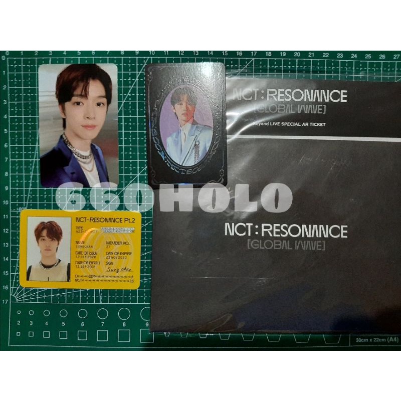 Pc Photocard Sungchan past id card yb yearbook ar ticket set resonance
