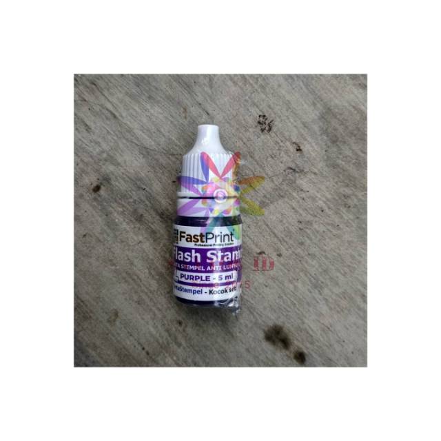 

Tinta Refill Stempel 5 ML / Tinta Stempel Flash Fast Print Warna 5 ML