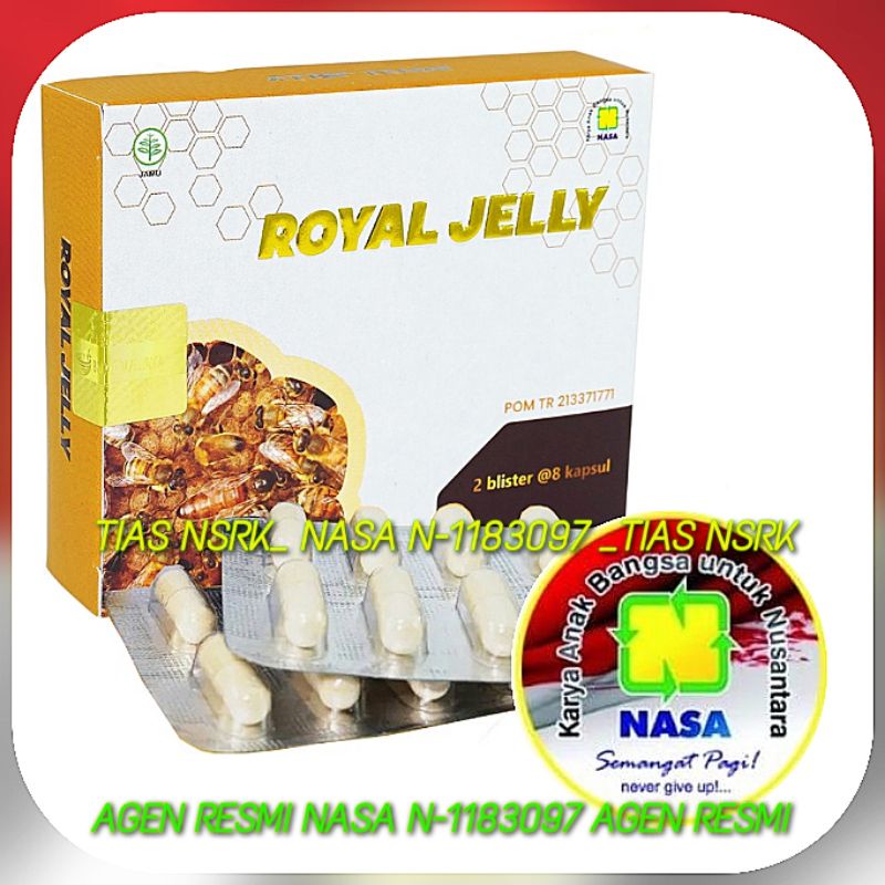 Produk Kesehatan. Natural Royal Jelly Kapsul (16 kapsul)