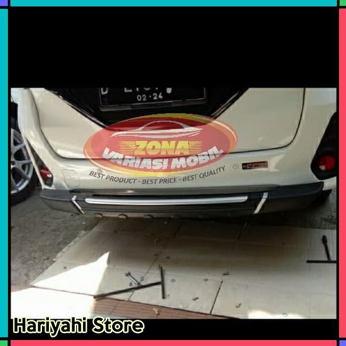 Rear Bumper / Pengaman belakang All New Avanza 2019 Veloz Model Ori