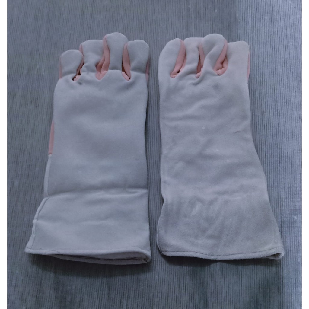 Sarung Tangan Welding Las Kovet Suede atau SAFETY LEATHER GLOVE