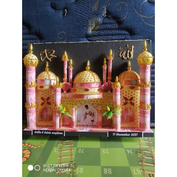 Layout Mahar masjid hanya bahannya..