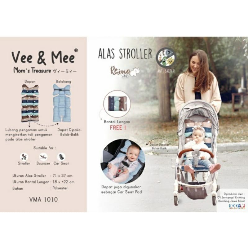 MEE ALAS STROLLER RHINO ANTI BAKTERI VMA1010