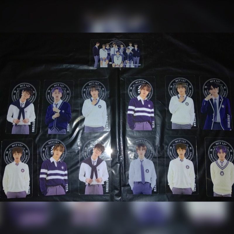 NCT 127 Clear Bookmark, Notes Back to School 2021