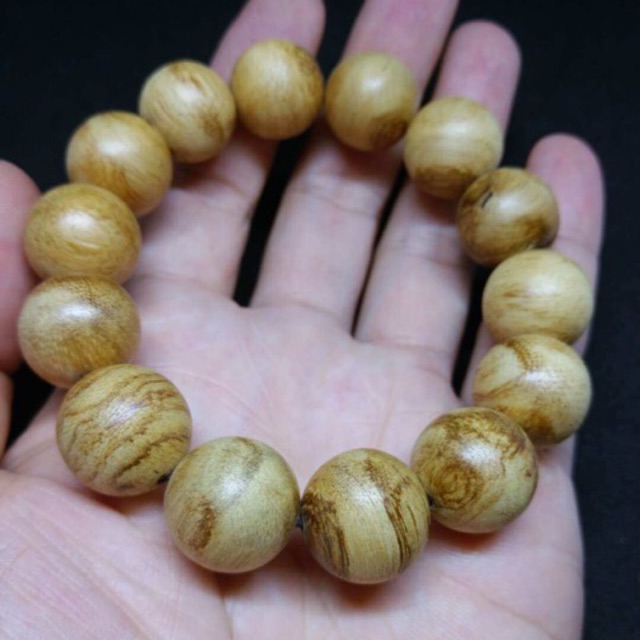 Gelang Kayu Gaharu AQUILARIA FILARIA PAPUA super size 16’mm 100% ORIGINAL ASLI