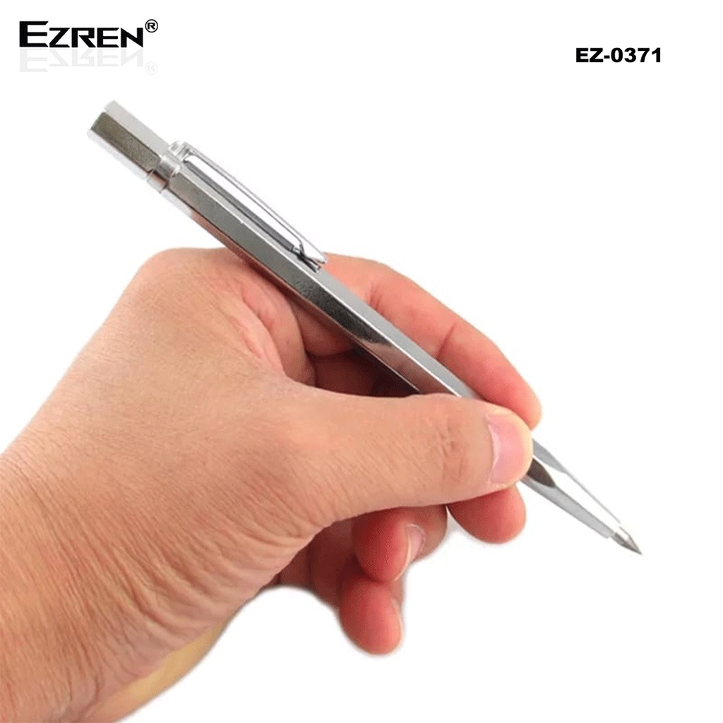 Ezren EZ-0371 Alat Pemotong Kaca Model Pulpen Alat Penanda Garis