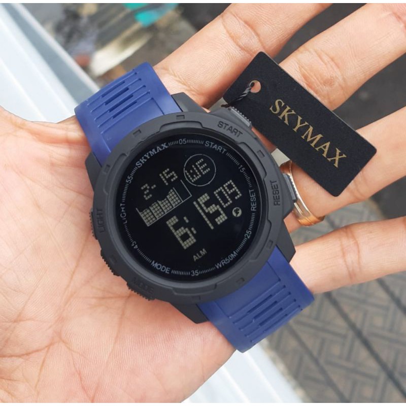 TERVIRAALLLLL!!! JAM SKYMAX JAM TANGAN ORIGINAL TAHAN AIR JAM TERLARIS REAL PICT 100%