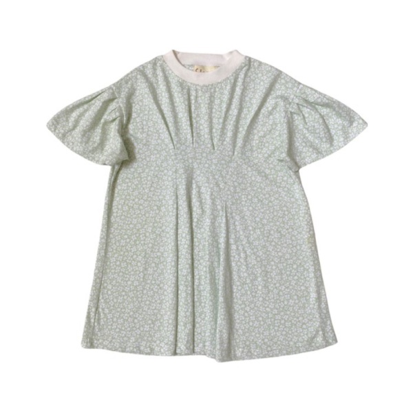 Unik SOLERAM - NICOLE Dress  Dress Anak - 1-5Y - Floral Green L Berkualitas