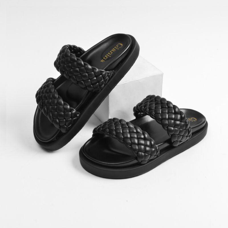 Sandal Wanita - Gianina / Grace Puff Platform Sandals