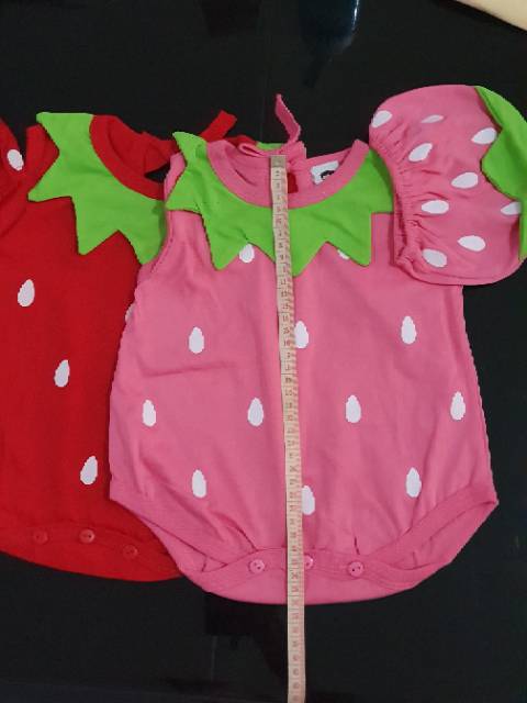 Jumper Oyuki Strawberry/Owl Hansop Kodok