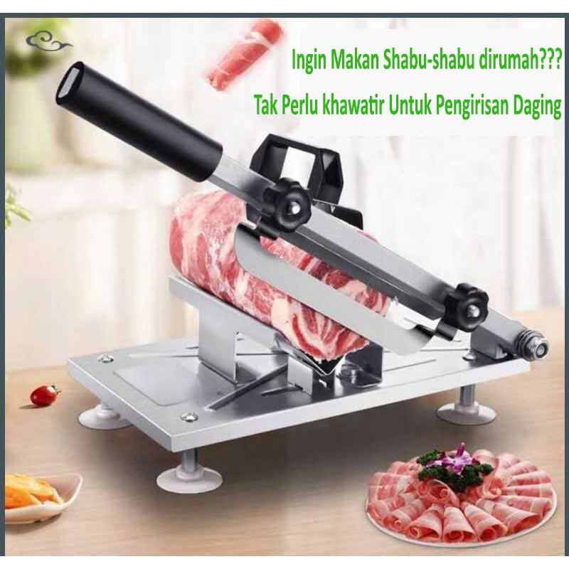 Pisau Pengiris Daging Manual/Meat Slicer Yoshinoya Shabu Yakiniku Beef