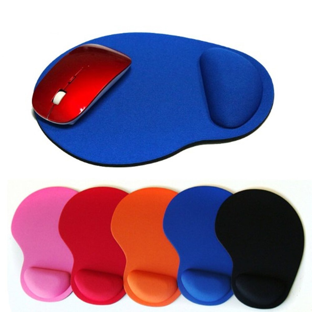 Alas Mouse Pad Dengan Pelindung Pergelangan Tangan Tatakan Mouse Pad Ultra Slim Wrist Rest