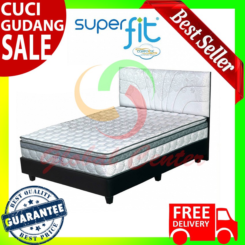 Comforta Superfit Platinum Springbed Uk.180x200 Full Set