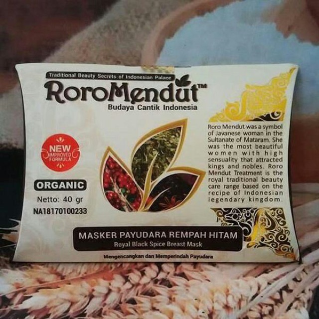 MASKER PAYUDARA RORO MENDUT asli