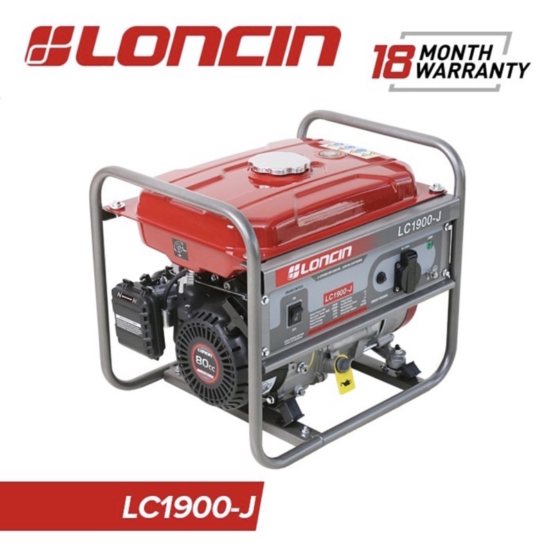 Genset Loncin LC1900J 1000 Watt Generator Bensin