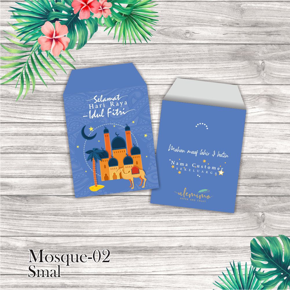 

Amplop Angpao Custom Small Islami 02